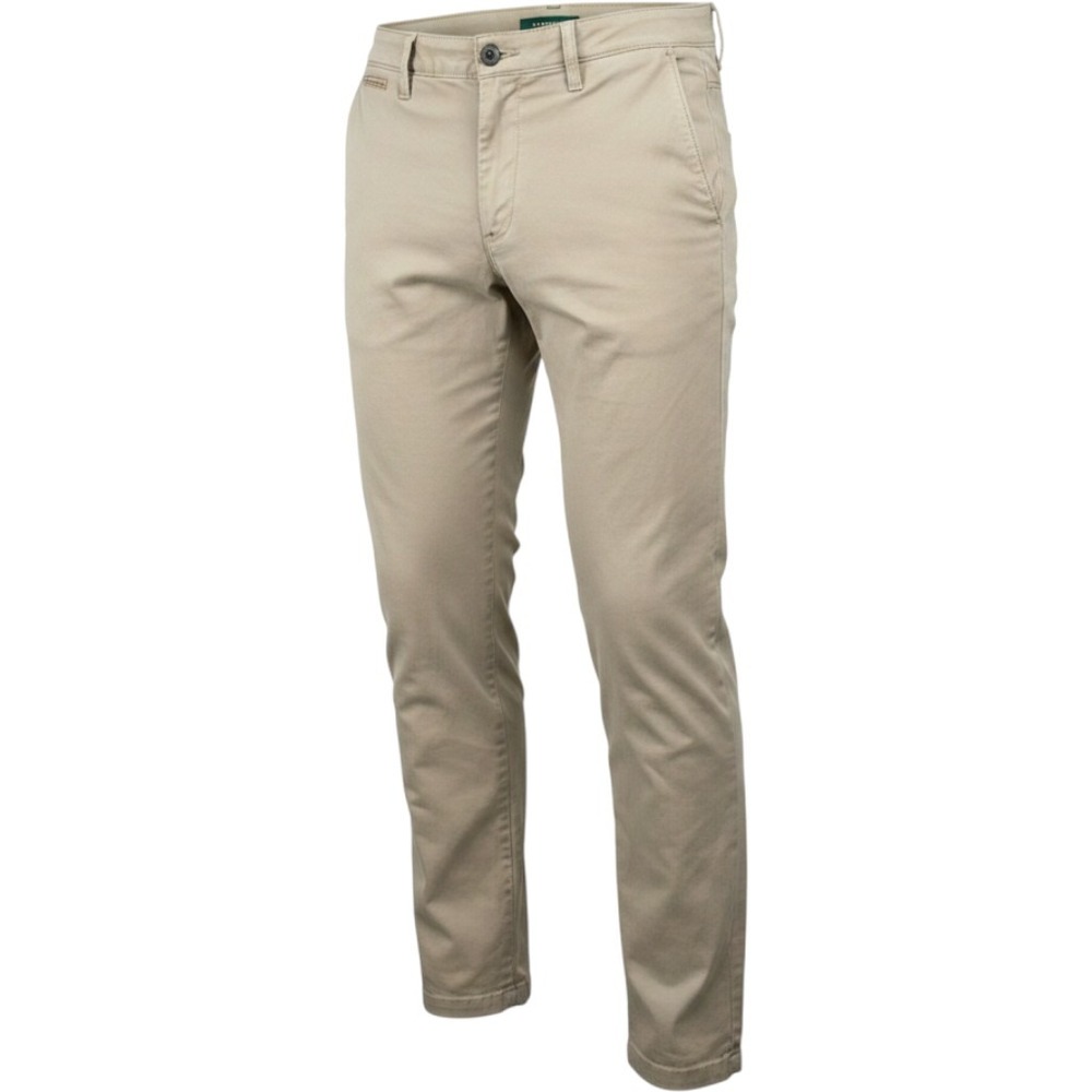 Chervo Mens Beige Tech Stretch Golf Pants Trousers Size IT 50 US 34 12138